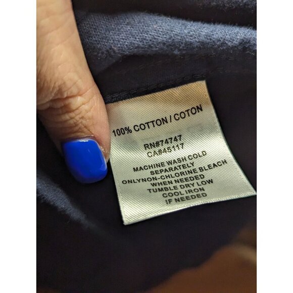 RedHead Shirt Mens Large L Blue Long Sleeve Button Up Pockets Outdoors Hiking - Picture 7 of 12